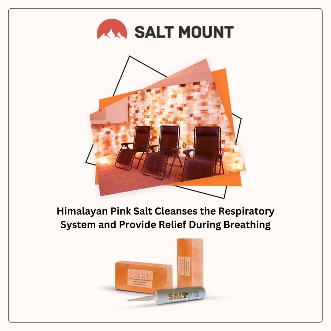 Saltmount1's tweet photo. Take a deep breath of freshness with Himalayan Pink Salt! 🌬️✨ 
This miraculous natural wonder cleanses your respiratory system, offering soothing relief and making every breath count. 
Say goodbye to discomfort and hello to revitalized lungs! 💪🏔️

#HimalayanPinkSalt  #pinksalt https://t.co/DyhMde9han