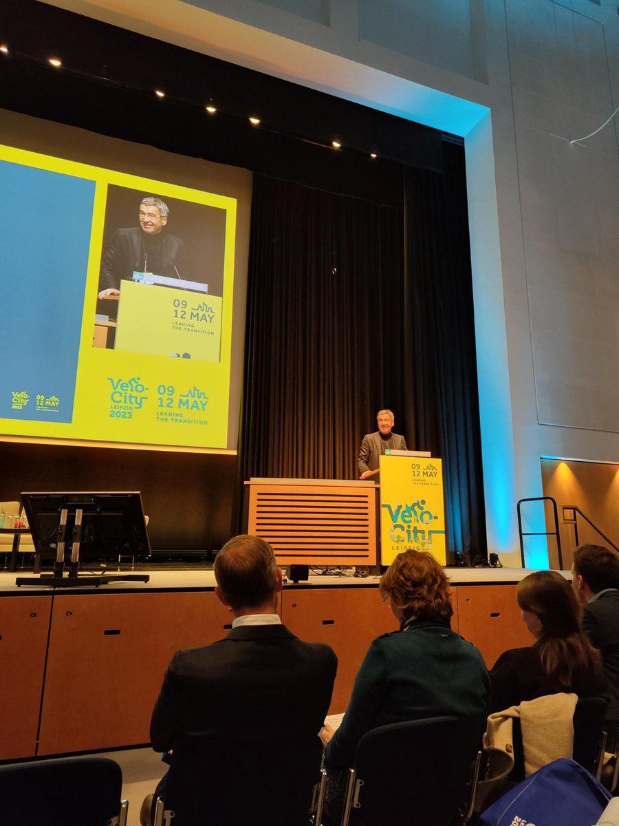 <a href="/VelocitySeries/">Velo-city Conference</a> 🗣️ Thomas Dienberg, Deputy Mayor of Urban Development, Leipzig:  "Cycling helps to achieve climate protection goals, reduces traffic and changes our cities. It's good for our health. There is no other means of transport that has so much potential to bring joy to every day life!"