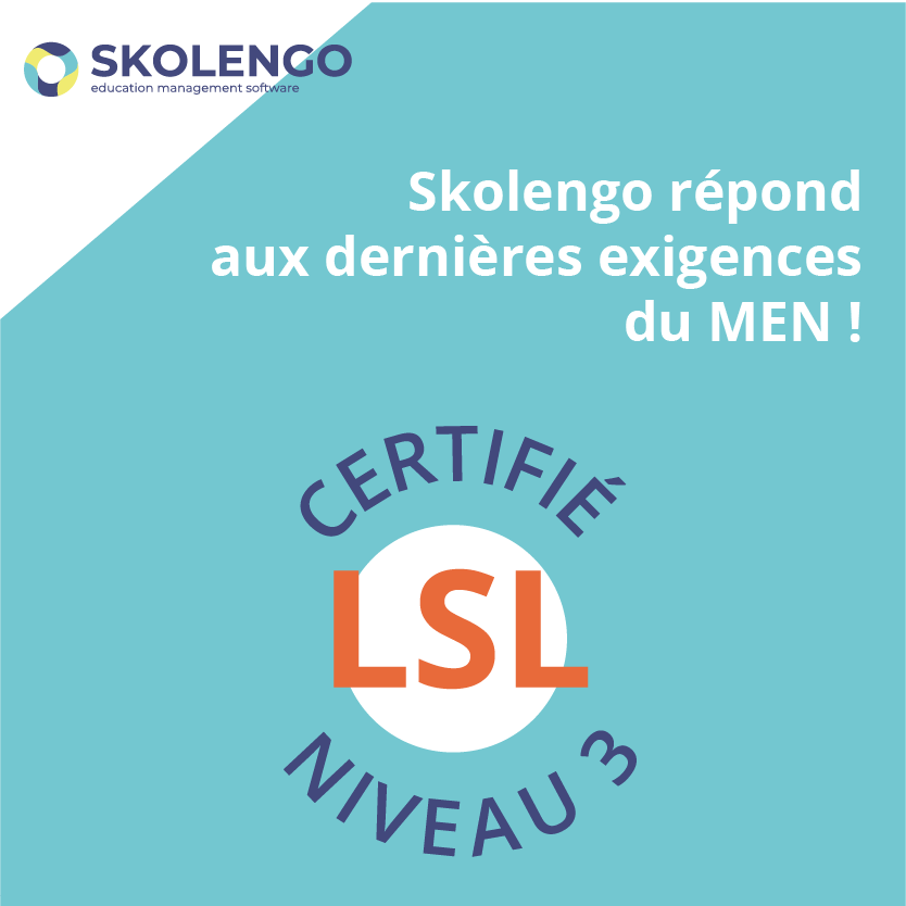 La dernière version de Skolengo répond aux nouvelles exigences du <a href="/education_gouv/">Ministère Éducation nationale</a> &amp; est certifiée niveau 3 pour l'export LSL🙌  

Quels avantages pour les lycées👉bit.ly/37YLmpJ✅

 #Parcoursup #Parcoursup2023