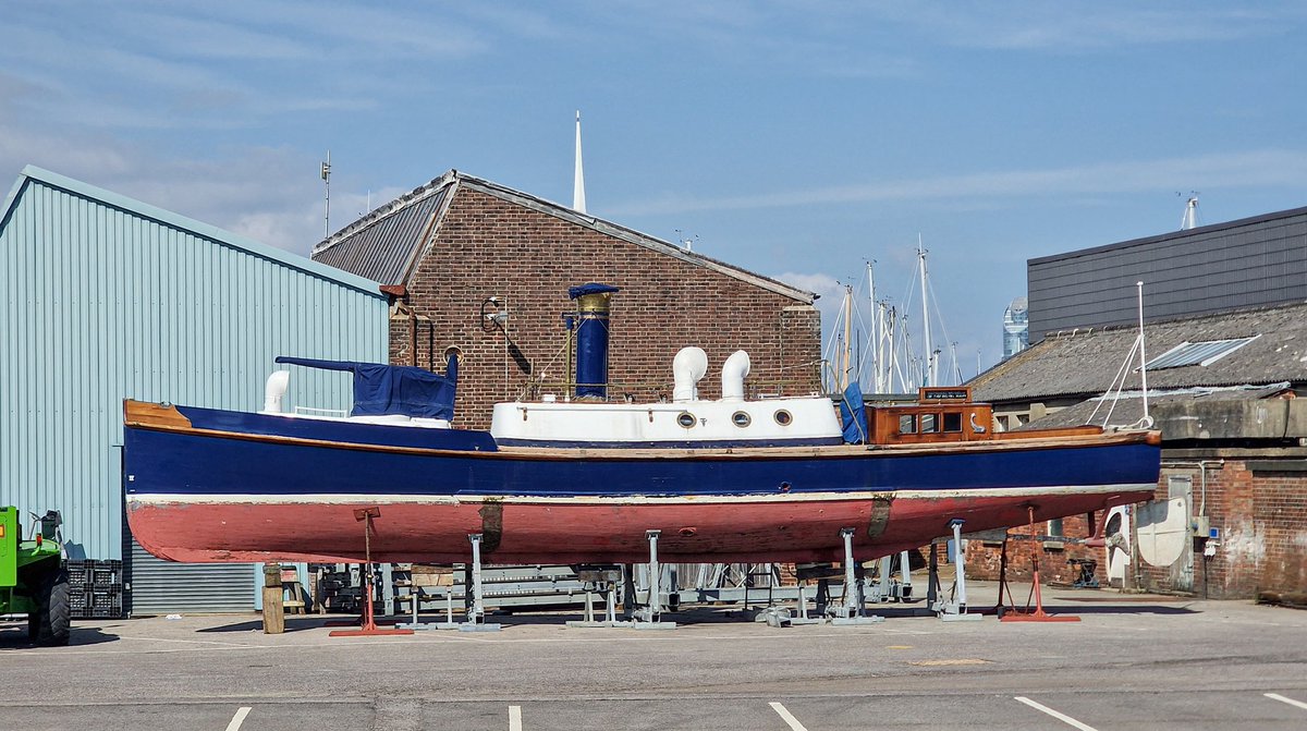 Steve A Wenham on Twitter "Boathouse 4s Steam Pinnace 199 seen high