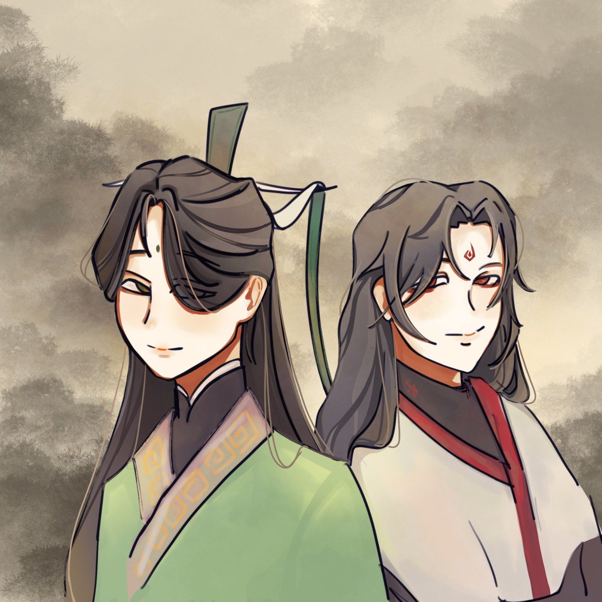 SunnyVBunny's tweet photo. Не знаю, что это, но пусть будет............ 
#svsss #ScumVillainsSelfSavingSystem #binghe #ShenQingqiu https://t.co/6QiZRKqyly