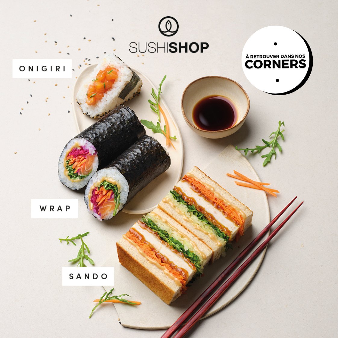 Une petite faim ? 😋
Découvrez des recettes gourmandes à déguster à tout moment de la journée dans vos corners Sushi Shop ! ✨#SushiShop

Pour trouver un Corner près de chez vous 👉🏼bit.ly/3jAFIgk