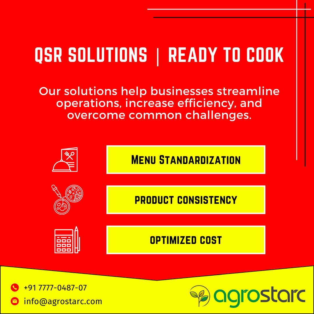 Agrostarc's tweet image. Shortage of Skilled Workforce? Let Us Help You Bridge the Gap and Build streamlined solutions that will Revolutionize your QSR chain.

Visit our website: agrostarc.com

#readytocook #QSRsolutions #foodprocessing #productdevelopment #innovativefoods #foodtech