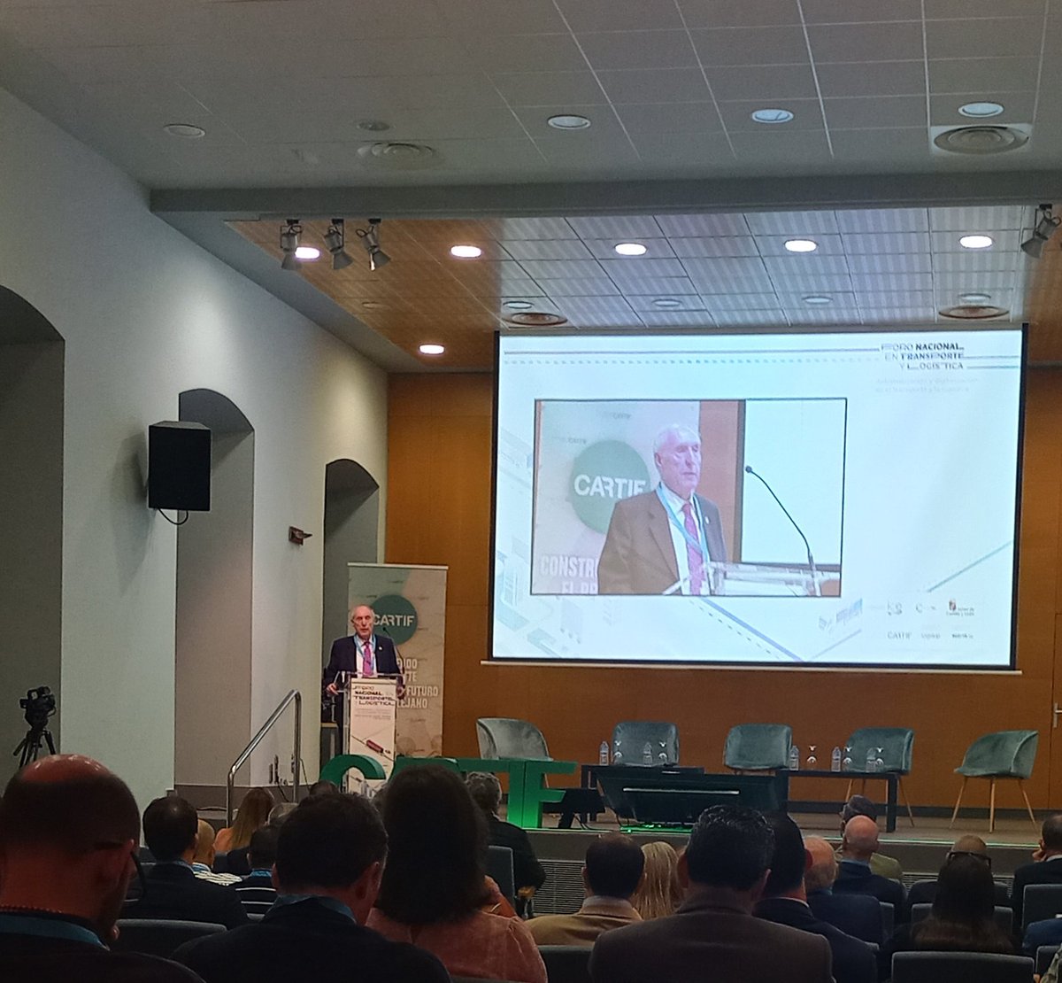 Comienza  en #Valladolid el Foro Nacional de #Transporte y #Logística, que organiza <a href="/CARTIFCT/">CARTIF</a> dentro del programa #CENTRATEC

 Hablaremos del potencial del I+D para el futuro de estos sectores.