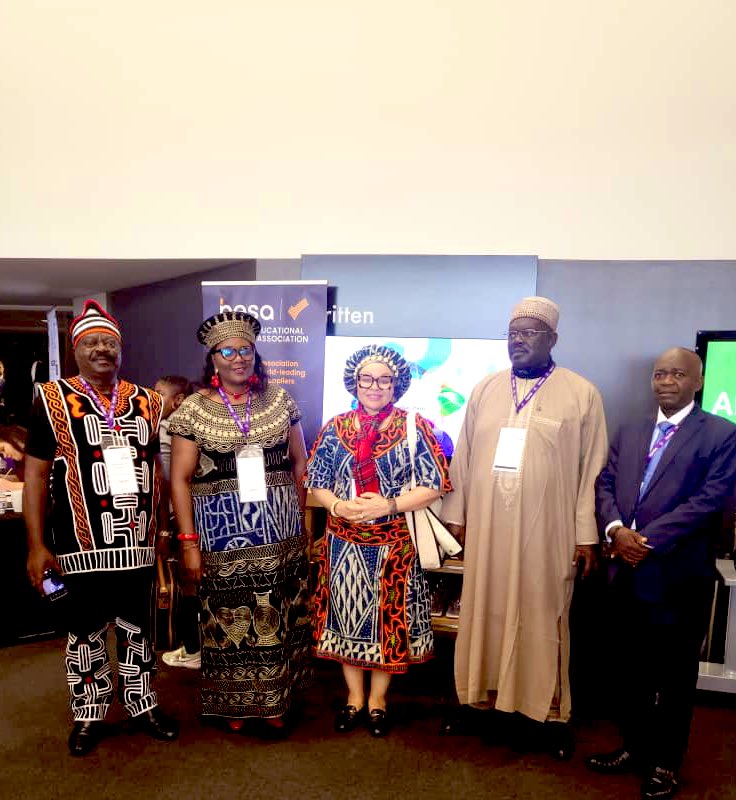 Cameroon 🇨🇲  Delegates at the Education World Forum join other participants around the world to kick-start the session today to discuss, Culture, Sustainability Better Education by Design.  <a href="/MinesupCmr/">MINESUP Cmr-Officiel</a>  #Minedub 

#EWF 
#ewf2023 
#EWF23