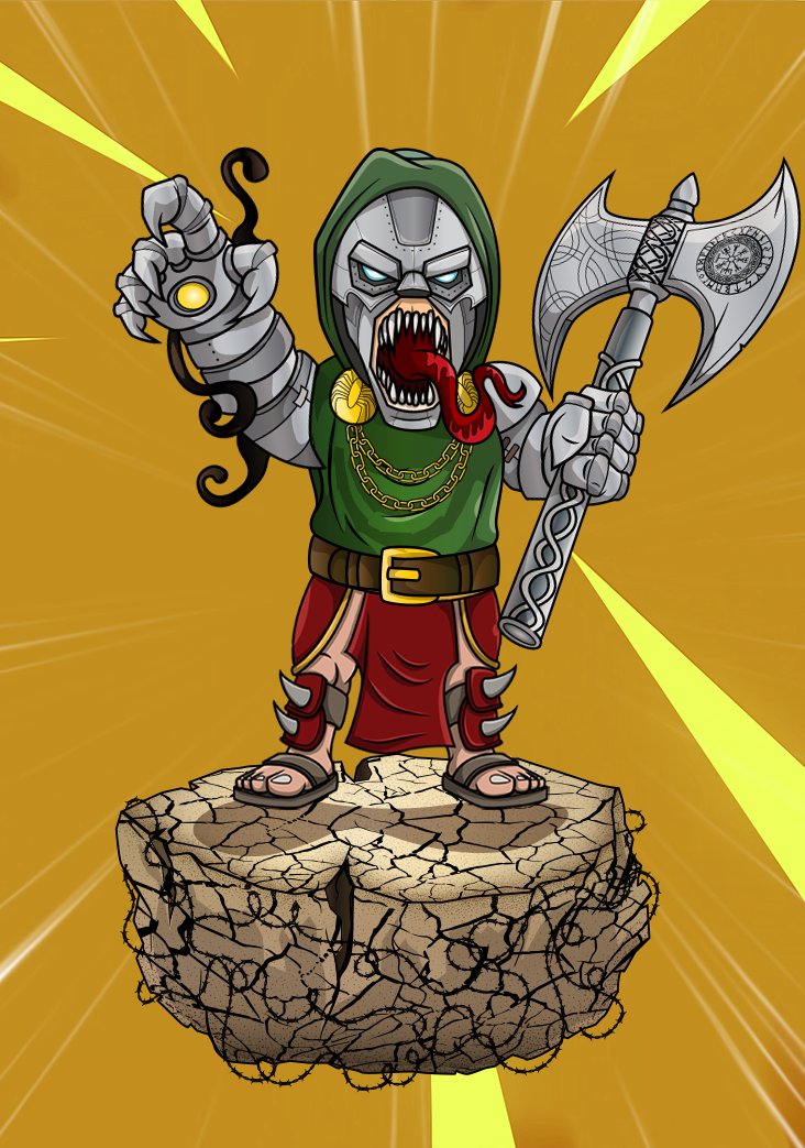 🎁#NFTGiveaway 🎁

You can win this Dr. Doom-inspired NFT from the upcoming Twisted Anger collection🥳

1⃣Follow/like
2⃣Retweet
3⃣Tag 3 friends

Random winner 72H

#CARDANO #NFTartwork #FreeNFT #CNFT