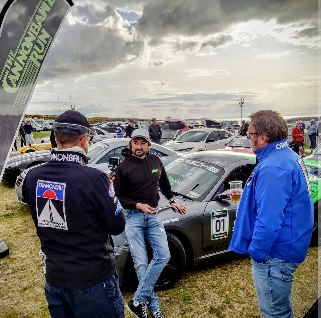 What an amazing cannonbawz ne250 , 45 cars , amazing folk great scenery lovely food incredible roads and nice weather .. raising a great amount for charity. 
We were even joined by cannonball legends ,Jay Roberts record holder with his awesome friends and amazing cannonballers