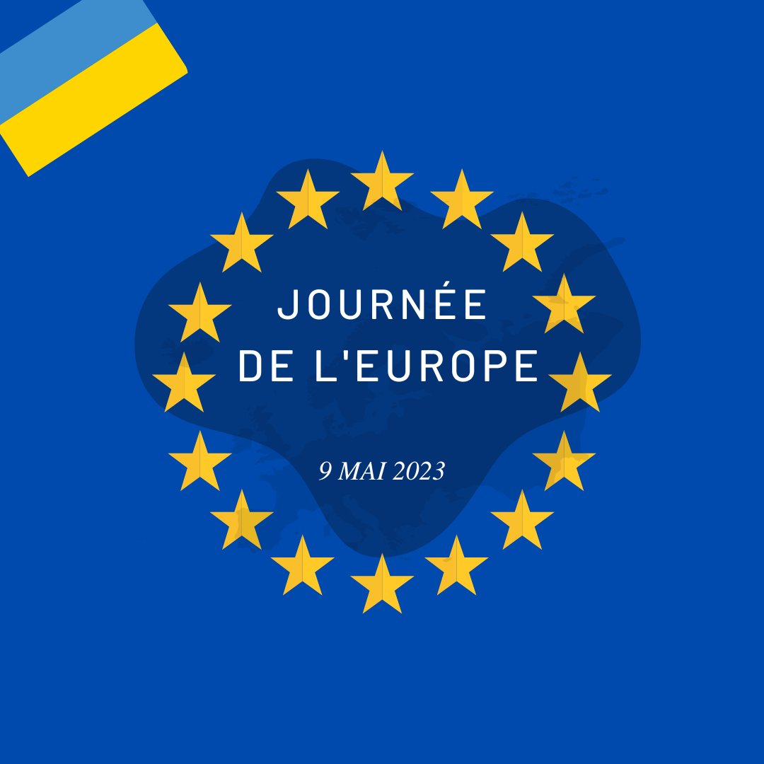 Nous célébrons cette #journeedelEurope en solidarité avec le peuple ukrainien.
Notre idée de l'Union européenne c'est celle d'un continent qui défend la paix, la démocratie et le progrès.