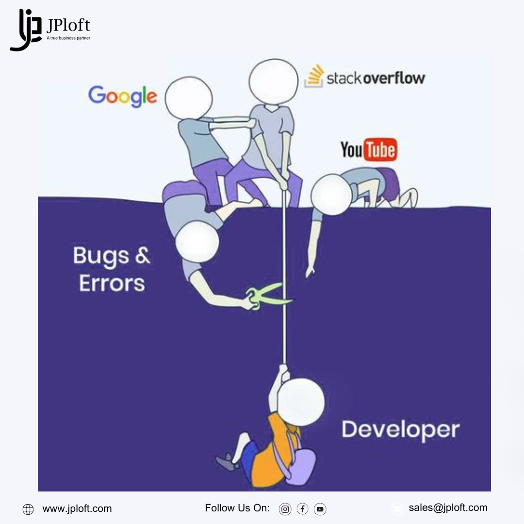 jploftsolutions's tweet image. The life of a developer: From bugs to breakthroughs, the daily grind of a developer is a constant rollercoaster of highs and lows.
#developermemes #developerlife #developerspace #developerlifestyle #programmerlife #programmerjokes #programmermemes #programmerhumor #coderlife