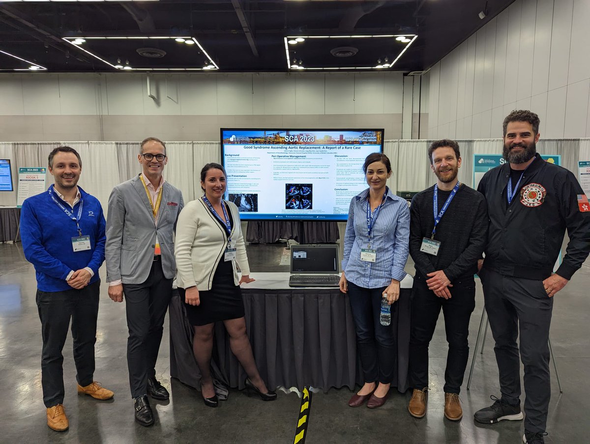 AnesVGH_UBC's tweet image. Dr. Julena Foglia @anesPGY_  cardiac anesthesiology fellow, presenting a case @ #SCA2023. @DrGrocott @cyrosaurus @VCHhealthcare  #cardiacanesthesia