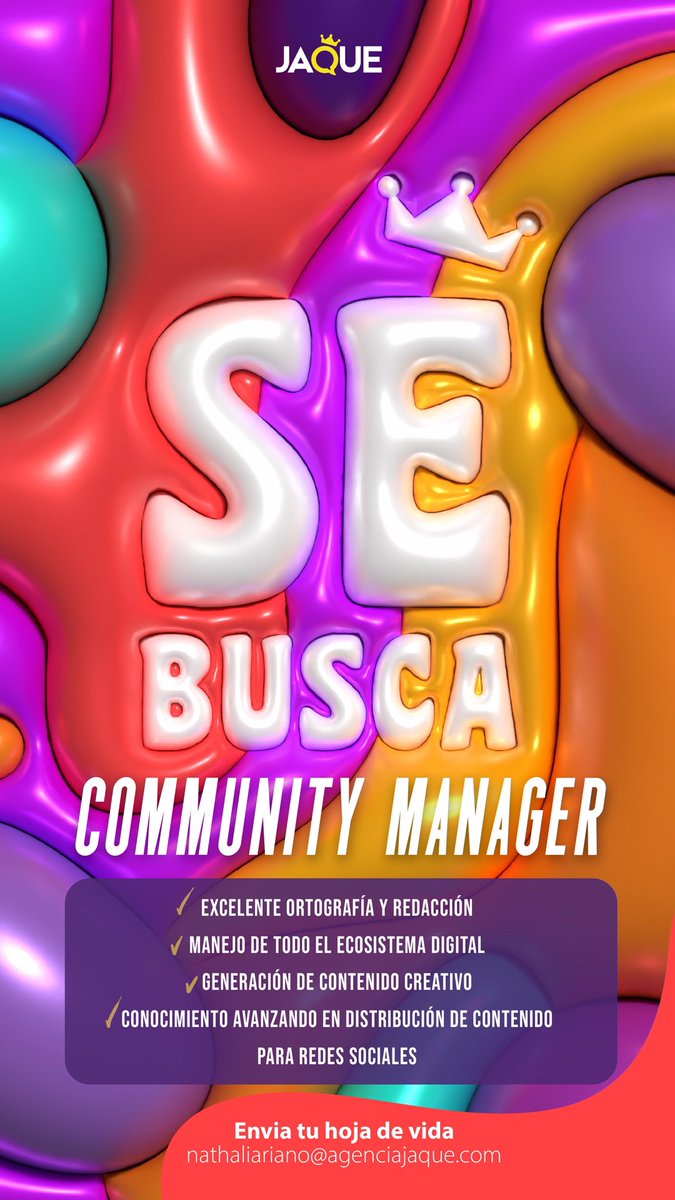 #TrabajoSiHay #CommunityManager