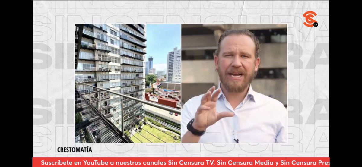 HugoTorresCDMX's tweet photo. En el programa @_VicenteSerrano expliqué porque @STaboadaMx si es responsable por corrupción en #CityTowers #BenitoJuarez y explicamos como a pesar de ser hostigados y acosados juntamos más de 20,000 firmas 🆚 #CarteinmobiliarioBJ #FueraTaboada https://t.co/QgvUTK52hN