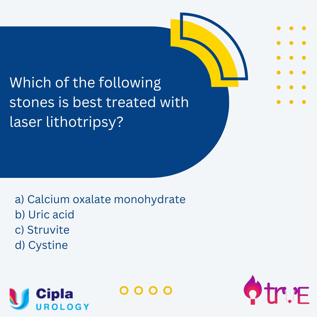 Test your knowledge "Are you curious about urology lasers and stones? Check out our quick quiz to test your knowledge and learn more! 🤔💡 #urology #laser #stones #kidneystones #lasertherapy #urologysurgery #healthcare #urologist #stoneprevention #lasertreatment #urologyquiz