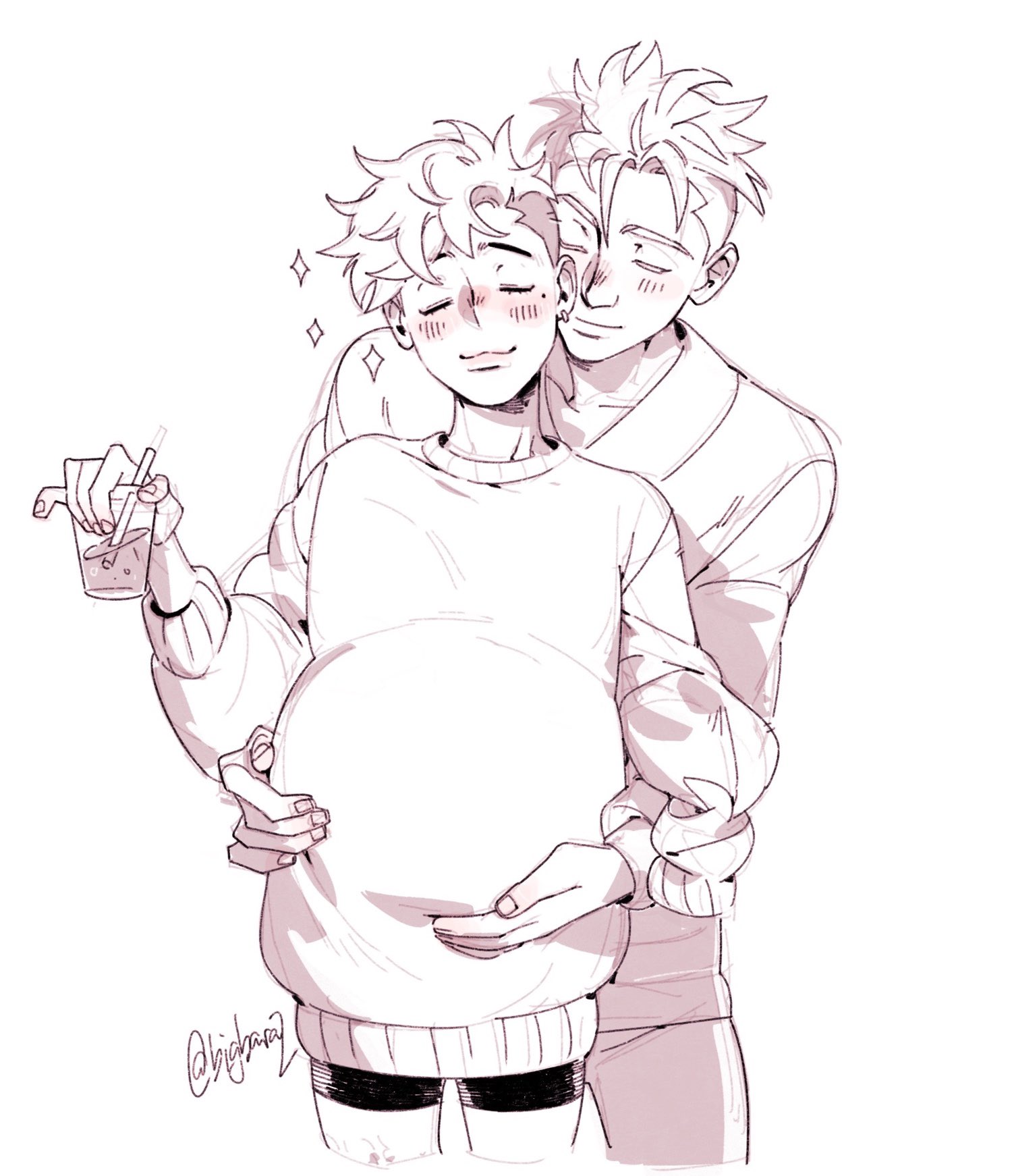 we're gonna fly away on Twitter: "Day 8: mpreg 💕 vash got what he ...