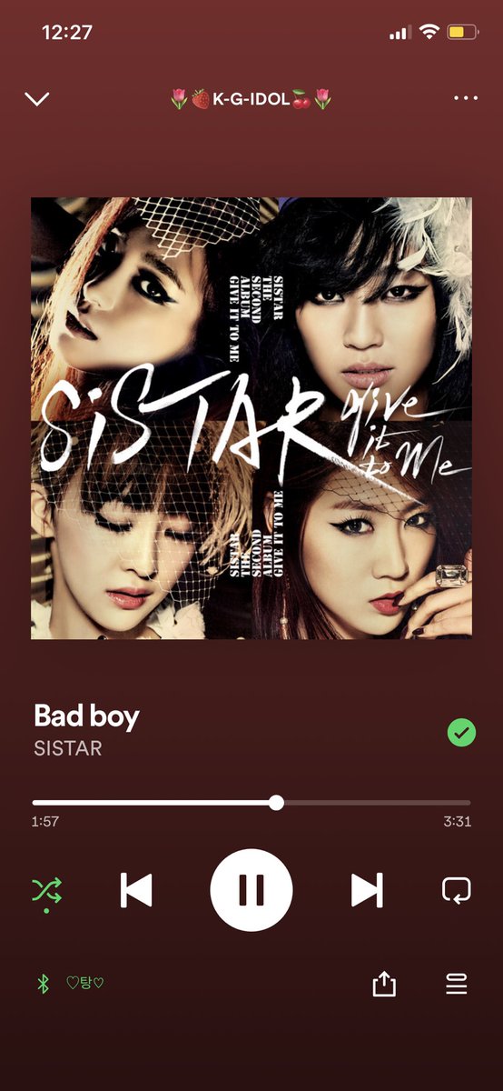 chalchalmini's tweet photo. @wkn_audition Bad boy 듣는 중~💗 https://t.co/2PfnBif6f6