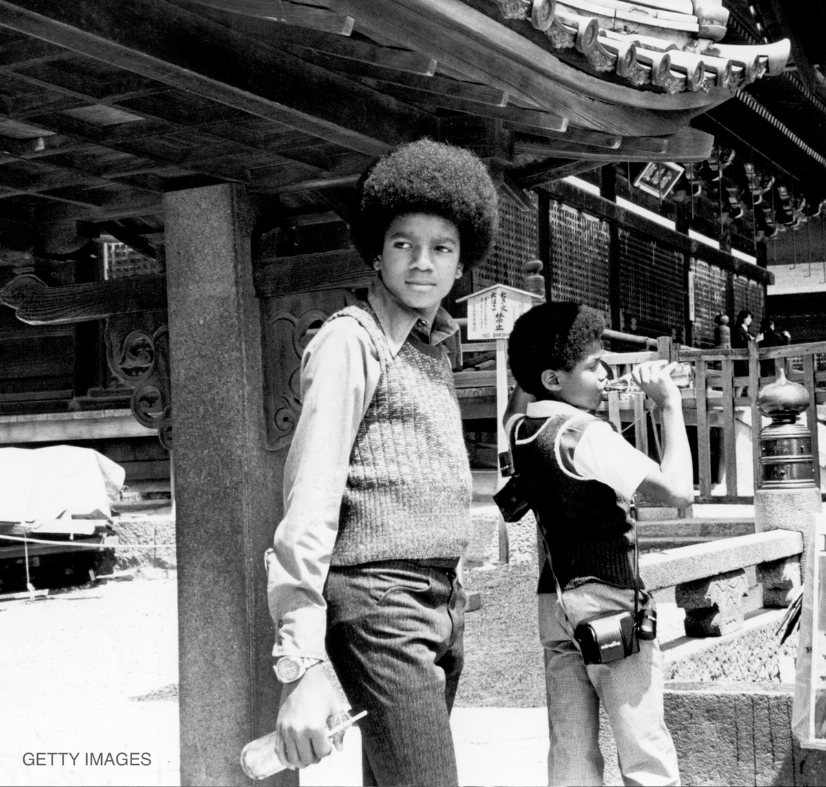 michaeljackson's tweet photo. Photos of Michael’s first trip to Japan in early May 1973, on tour with The Jackson 5. https://t.co/VGSsOJFj7w