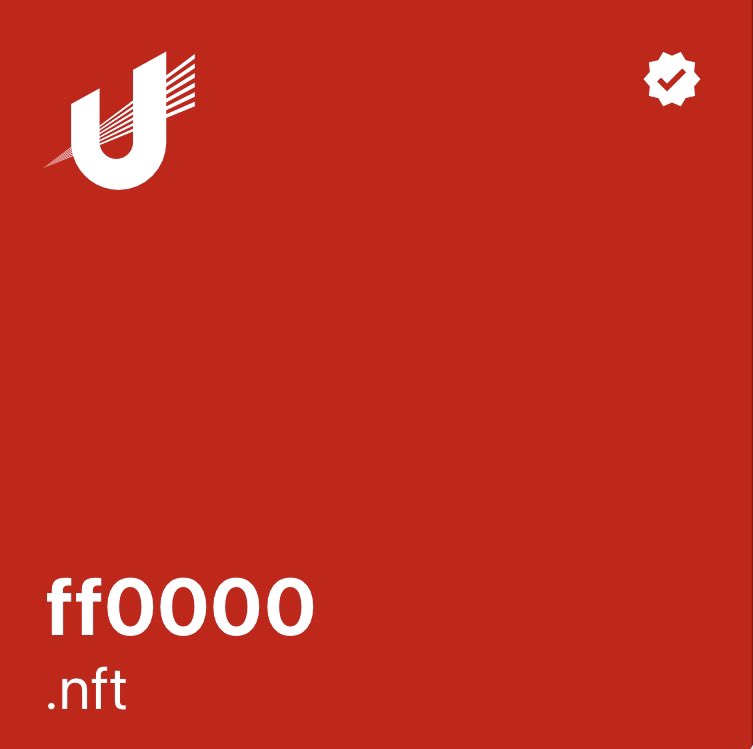 xmint_tweets's tweet photo. Web3 domain:
@unstoppableweb
ff0000.nft
Case use: nft project,
IP rights, wallet name, etc
The color red 🔺🔻🖍️🔴
#art #ff0000 #hexcolor #nft #wallet #web3 https://t.co/0XPkV14YDy