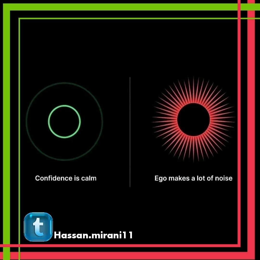 Ego makes a lot of noise...

#ego #confidence #calm #calmness #coolpeople #noisepollution #noisecancelling #noisecontrol