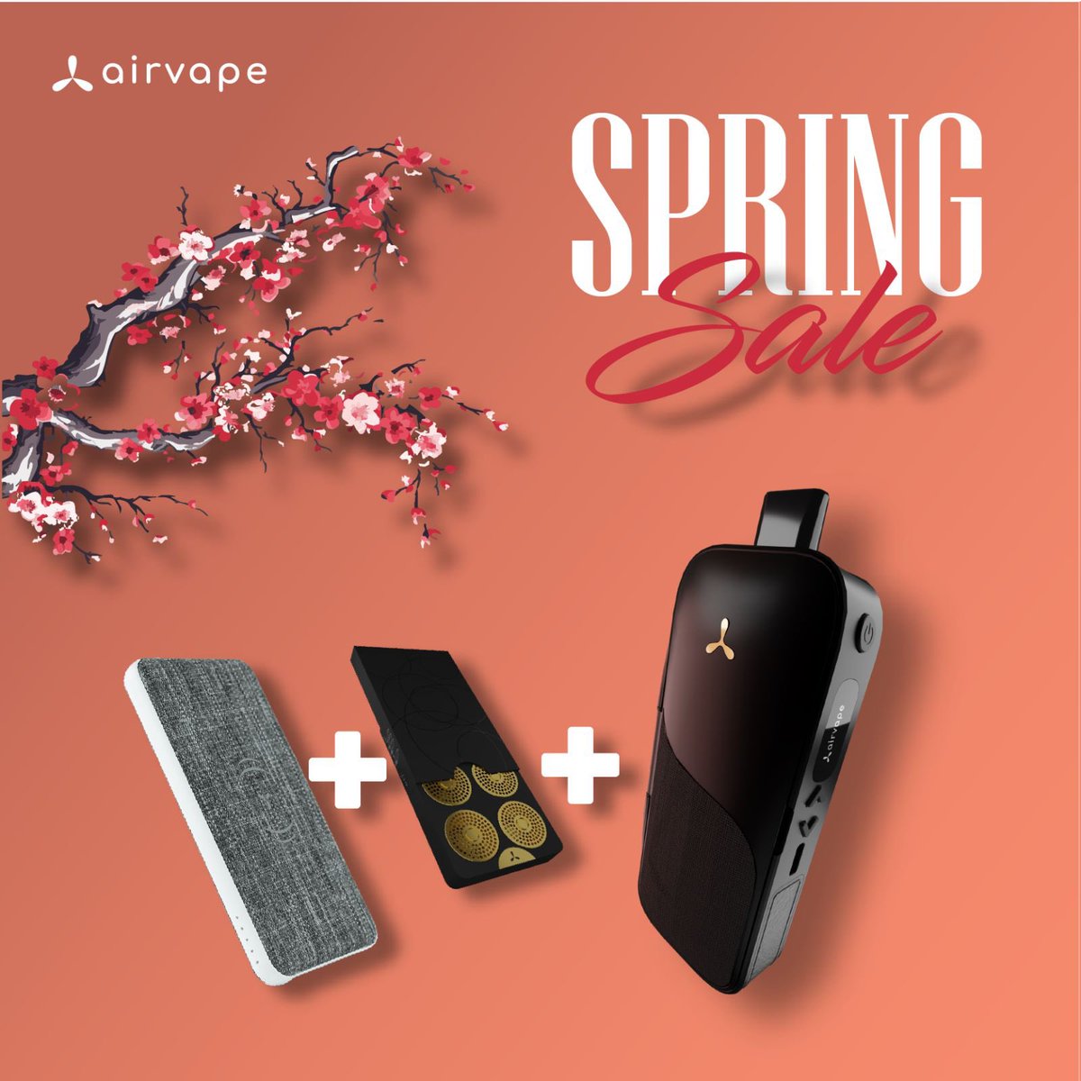 airvapeusa's tweet image. The bundle sale is back! Save 140$ and get what you need now! For limited time only! Use the code: SPRINGBUNDLE #spring #gooddeals #naturelovers #skate #surflife #travelgram #hippiestyle #luxurylifestyle #gardens