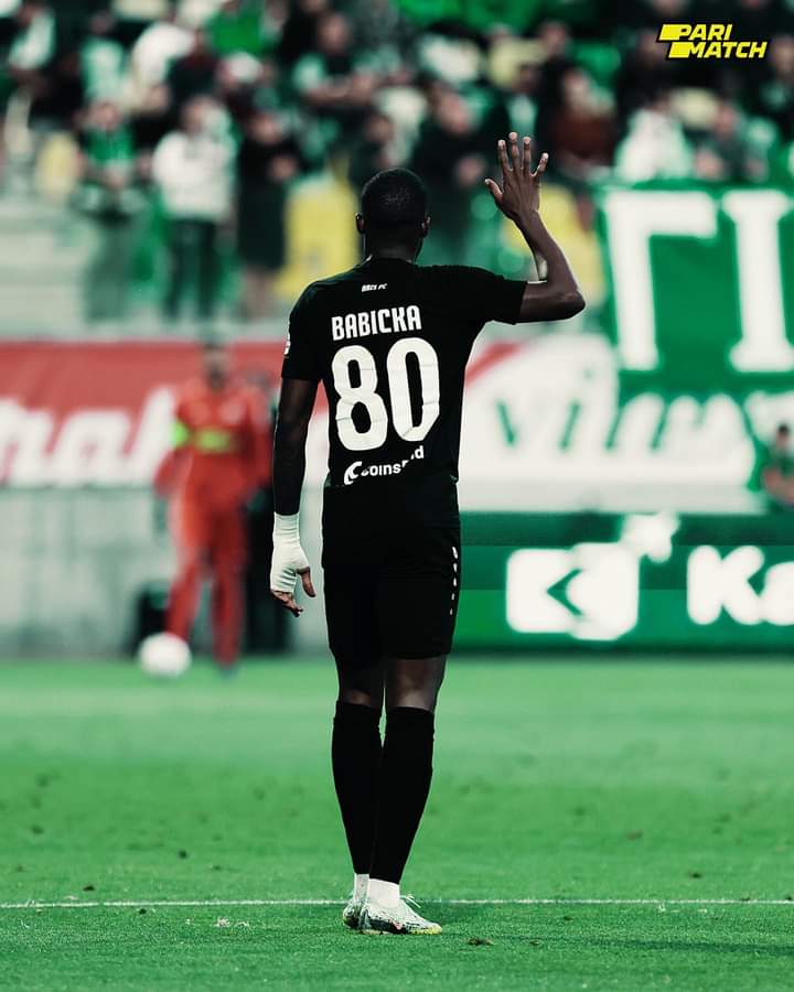 MermozAsDjD's tweet photo. Chypre, 1ère division, playoffs, j7
AEK Larnaca 1-1 @ArisLimassol 
Warren Shavy Babicka et #ArisLimassol tenus en échec à Larnaca mais conservent sa place de leader, assurés de jouer la LDC.
#Gabon 🇬🇦 #Panthères https://t.co/q2eYOQvz66