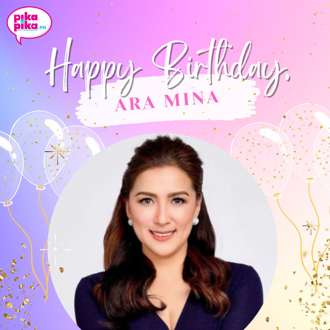 Happy birthday, Ara Mina! May your special day be filled with love and cheers.    