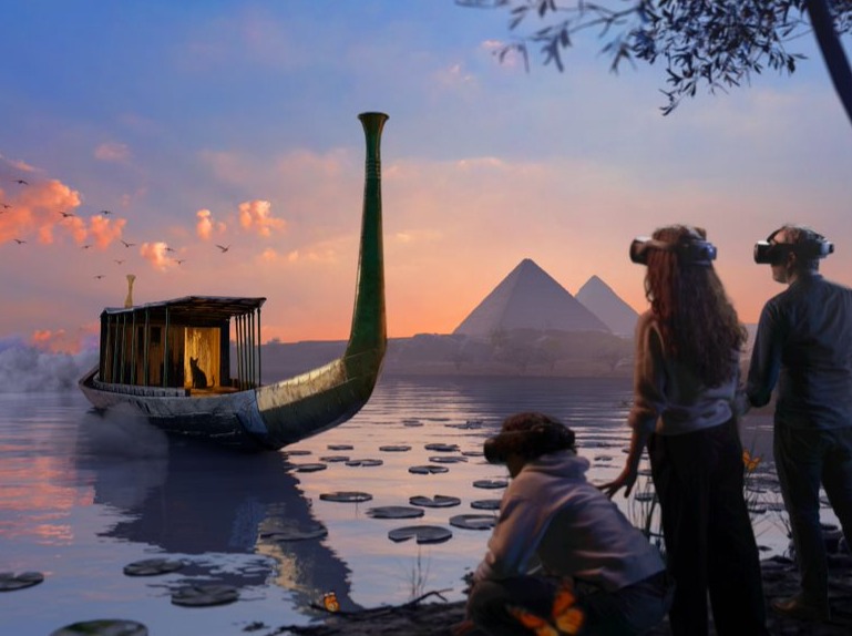The Horizon of Khufu is making its Asia debut at the HKRI Taikoo Hui in Shanghai, China this week!🐈‍⬛It is an immersive, participatory and interactive VR experience in which visitors can move freely in the space and interact with each other in reality.