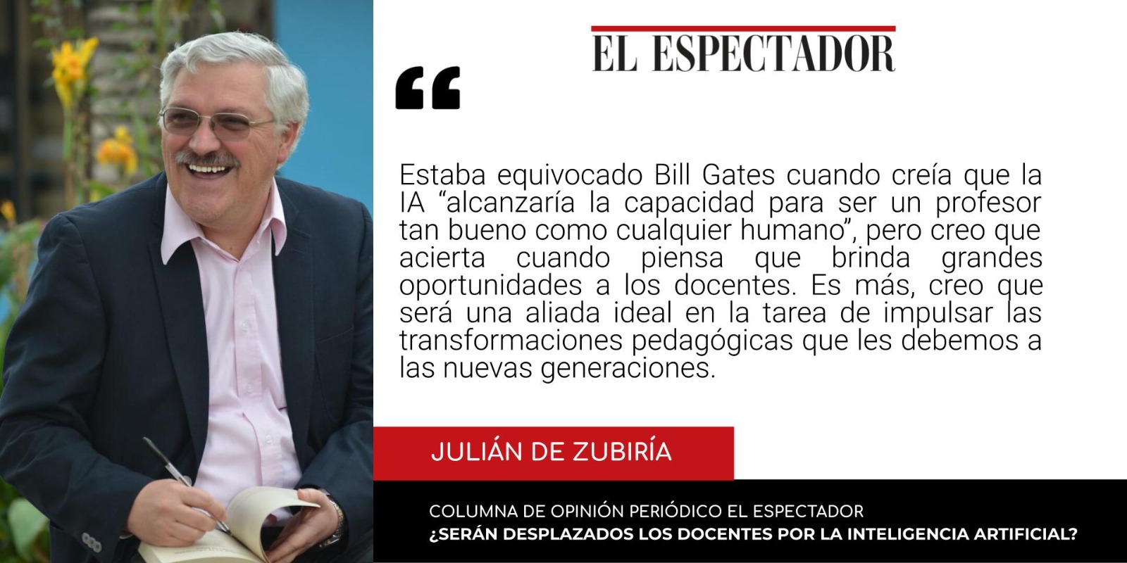 JULIAN DE ZUBIRIA on Twitter