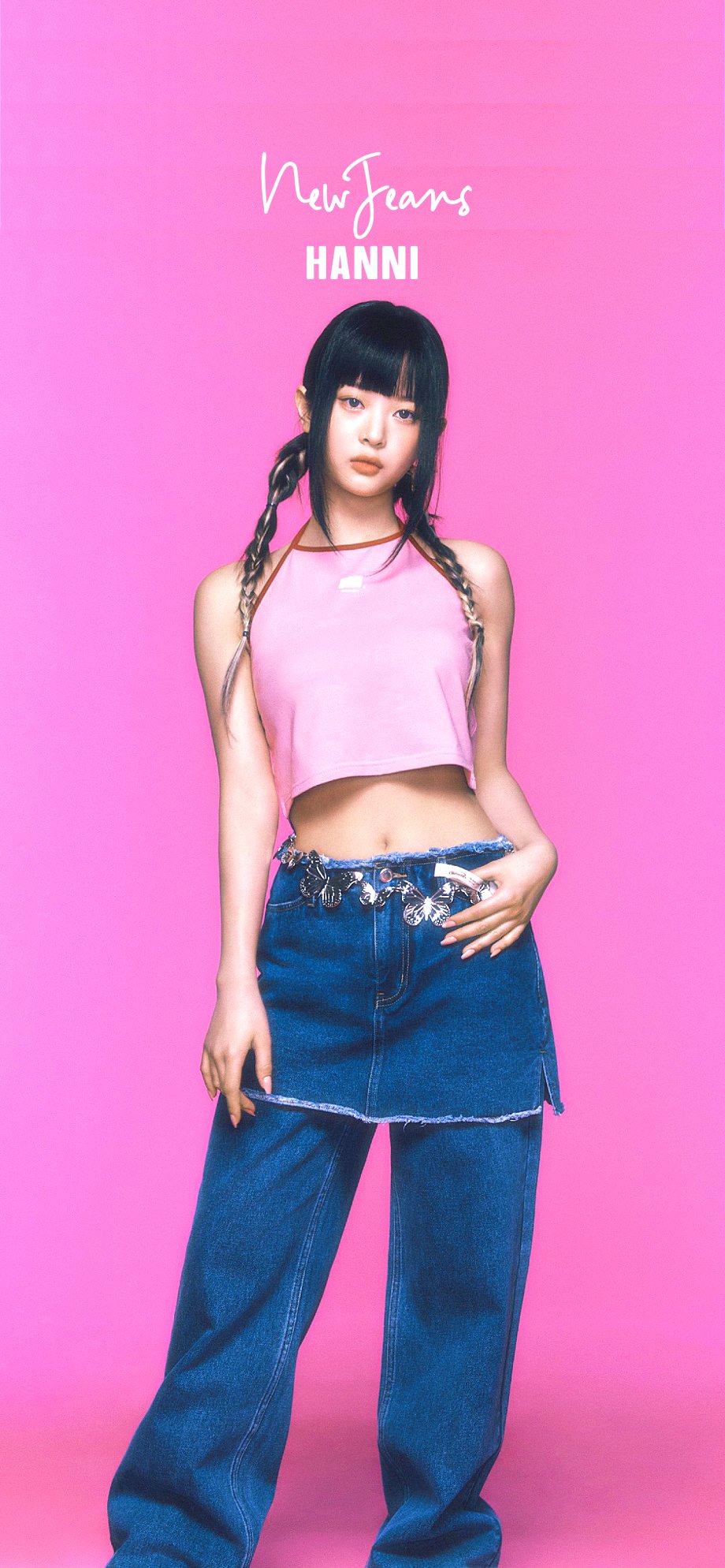 NewJeans NJZ ハニ OMG ポスター ver.(HANNI) Hanni ver [NWJNS- scan] 'OMG' Message Card ver. #NewJeans