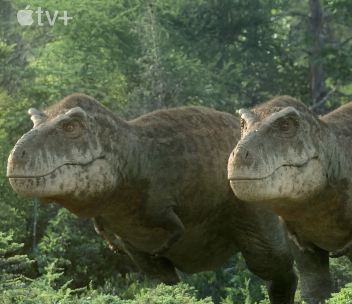 New Tyrannosaurus rex images from Prehistoric Planet 2