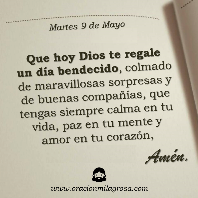 oracion_milagro's tweet photo. Oración para el martes 9 de mayo de 2023: https://t.co/5PUbrIwIJZ