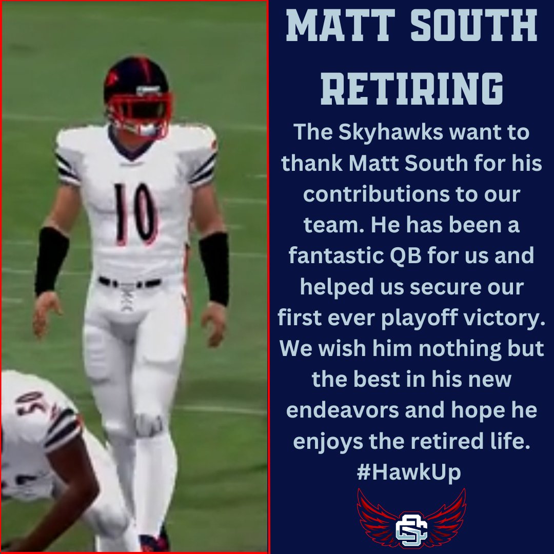 23,629 Passing yards🏈
129 Passing TDs 🙌
69% completion percentage🐐
4 seasons as the #SkyGang QB1️⃣
All love from Raleigh 🌇
#HawkUp
#WeWantTheSmoke
#NoOneOutPizzasTheHawks