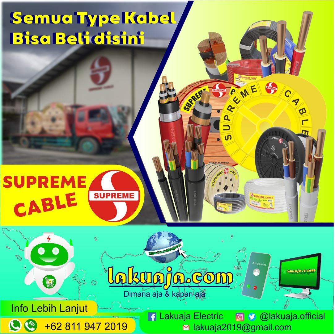 mentari_rita's tweet photo. Semua type kabel supreme bisa beli disini.
Jual Kabel Listrik Supreme, Lampu Philips &amp; TRAY | 𝑶𝒏𝒍𝒊𝒏𝒆𝒔𝒉𝒐𝒑 𝑬𝒍𝒆𝒄𝒕𝒓𝒊𝒄𝒂𝒍 | Telp/WA 0811-947-2019

#supremecable #supreme #kabellistrik #kabel #lampuphilips #philipslighting #lampu #kabelsupreme  #cabletray #kabeltray https://t.co/MqOiBFyOnj