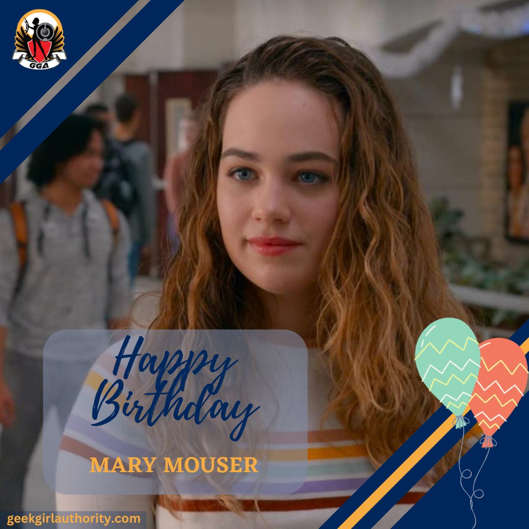 Happy Birthday, Mary Mouser! 