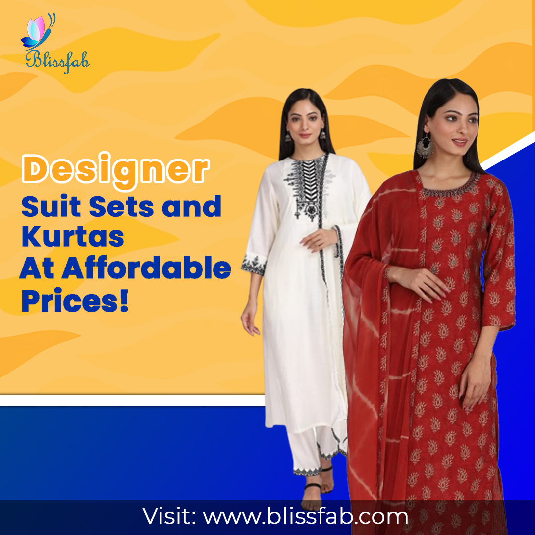 Are you still waiting for the latest summer collection?
Blissfab has all the new trendiest print suits and Kurtas.

Follow Blissfab and get updates for upcoming offers!

#suits #kurtaset #kurta #womensday #WomensFashion