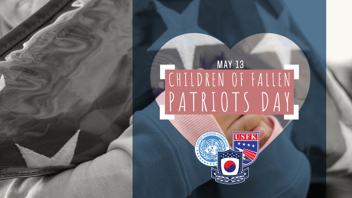#OTD: We honor the sacrifice of those #MilitaryChildren whose lives were forever changed when a parent died while serving in the military. 

May 13 (1864) is also the day @ArlingtonNatl was established.
#ChildrenOfFallenPatriots