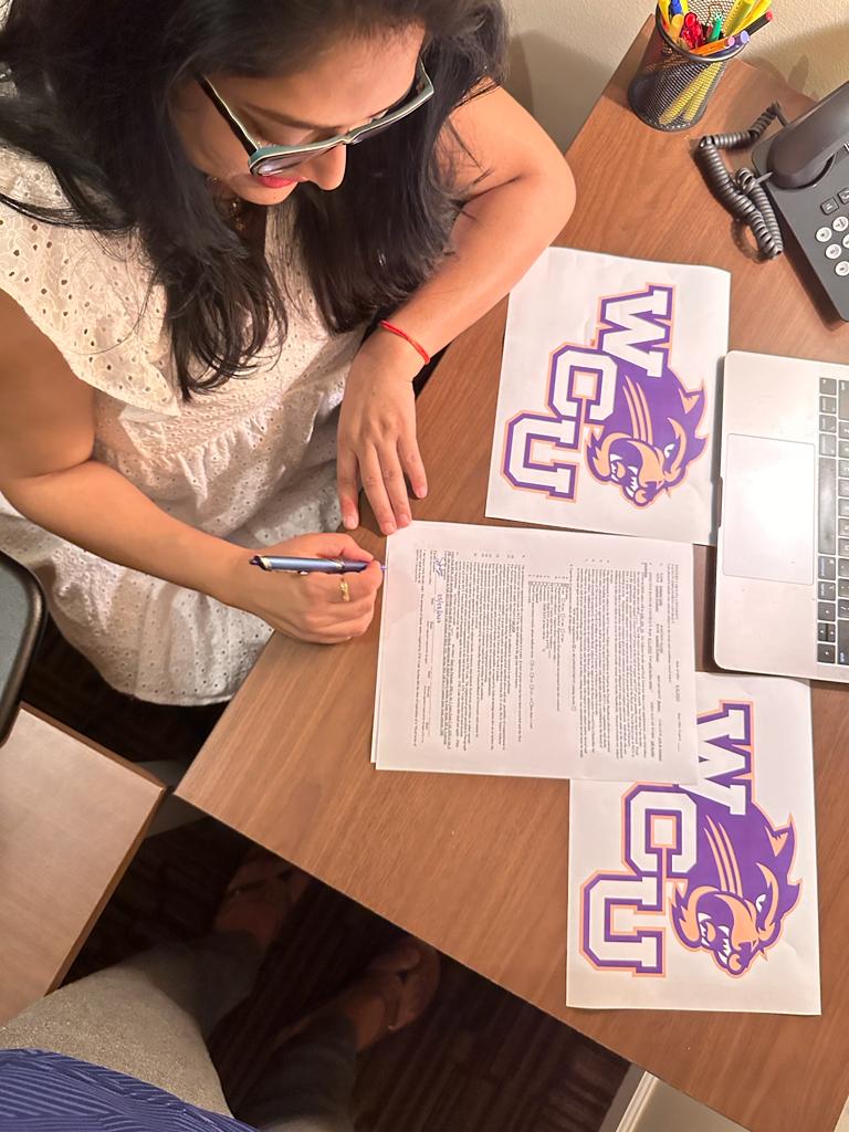 Subhshri85's tweet photo. Fruits of hardships has never been sweeter… I am elated to share that I have just accepted the offer at @WCU  as a Tenure Track Assistant Professor of Biology starting Fall 2023…
Thanks for the army of amazing mentors and family who stood by me through out🥰 https://t.co/RKttwdyy7w