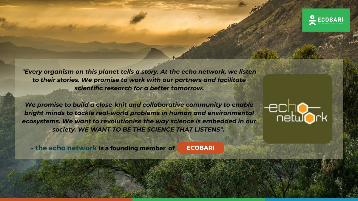 ECOBARI_Collab's tweet image. Introducing this week's #MemberFeature 👥 - @theechonetwork - a living tool to embed science into society and promote its daily relevance, helping solve India's systemic problems.
#sustainability #network #SciComm #ScienceInAction

#JoinECOBARI: bit.ly/43FMuXn