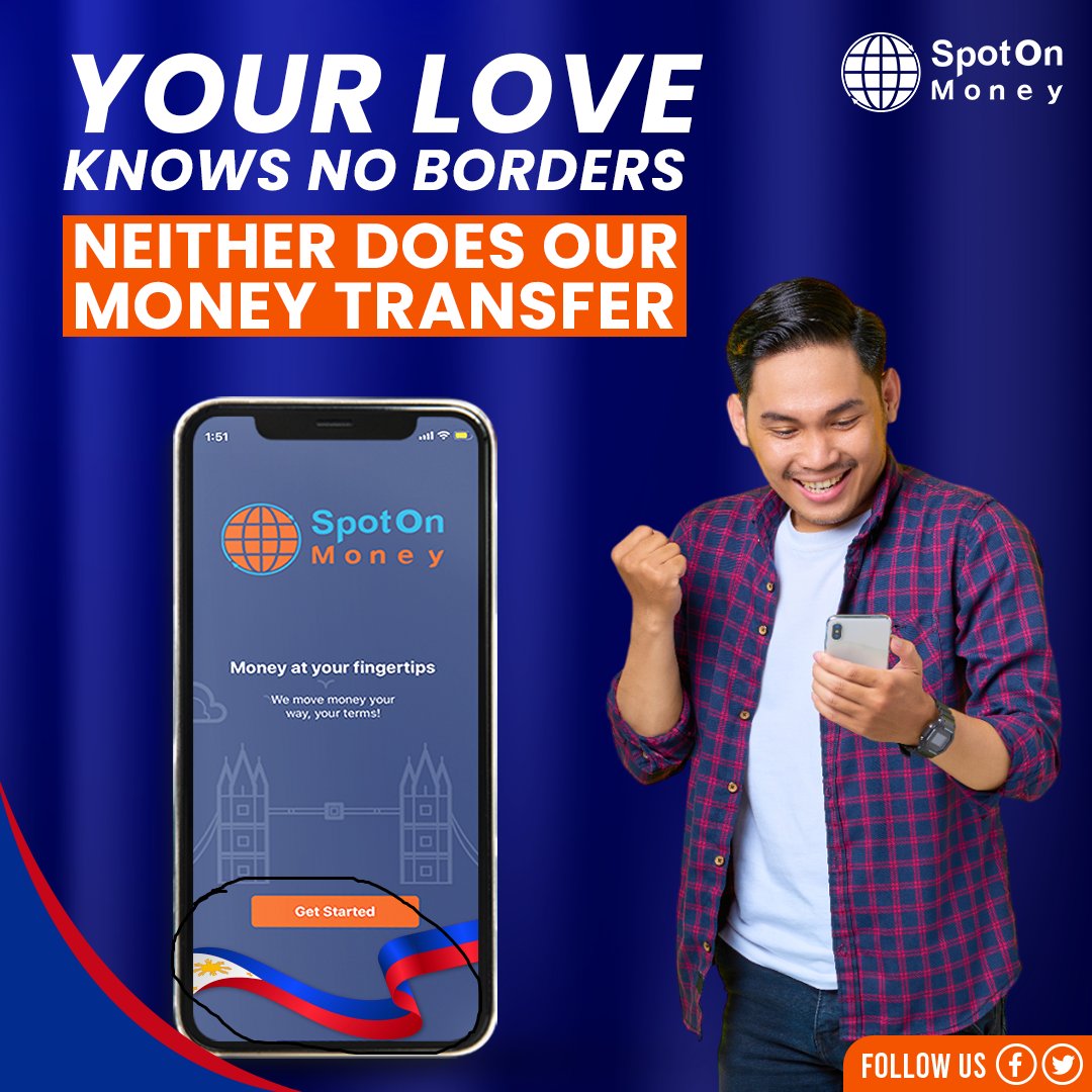 SpotonMoney's tweet image. Sending money to the Philippines has never been easier! With our fast, secure, and reliable money transfer service, you can send money to your loved ones in the Philippines in just a few clicks. 

#moneytransfer #SendMoneyToPhilippines
#FastSecureReliable #AffordableRates
