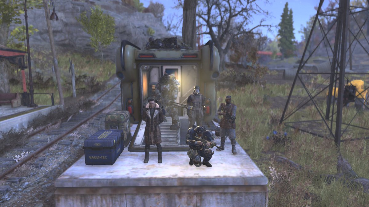 ABOSXbox's tweet photo. The Appalachian Chapter attempted to track down information on a Settler family that was reported missing at Fort Atlas.

Mission was aborted due to the Elder taking a direct hit by a Missile Launcher touting Mole Miner.

Status: Critical/WIA

#XboxShare #Fallout76 #RP #BOS https://t.co/Qs250bDS57