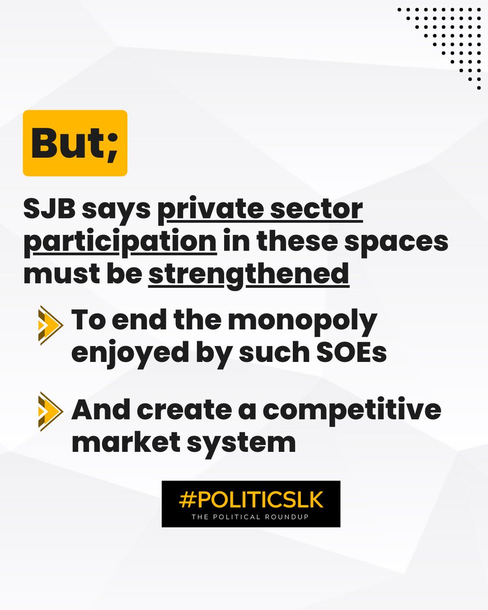 hashpoliticslk's tweet image. Eran Wickramaratne (SJB) made these remarks in a press conference and some went 😯 and some went 😡 while some went 👏

What did it make you feel?

#Srilanka #SOEreforms #EconomiccrisisLK #Reformnow
