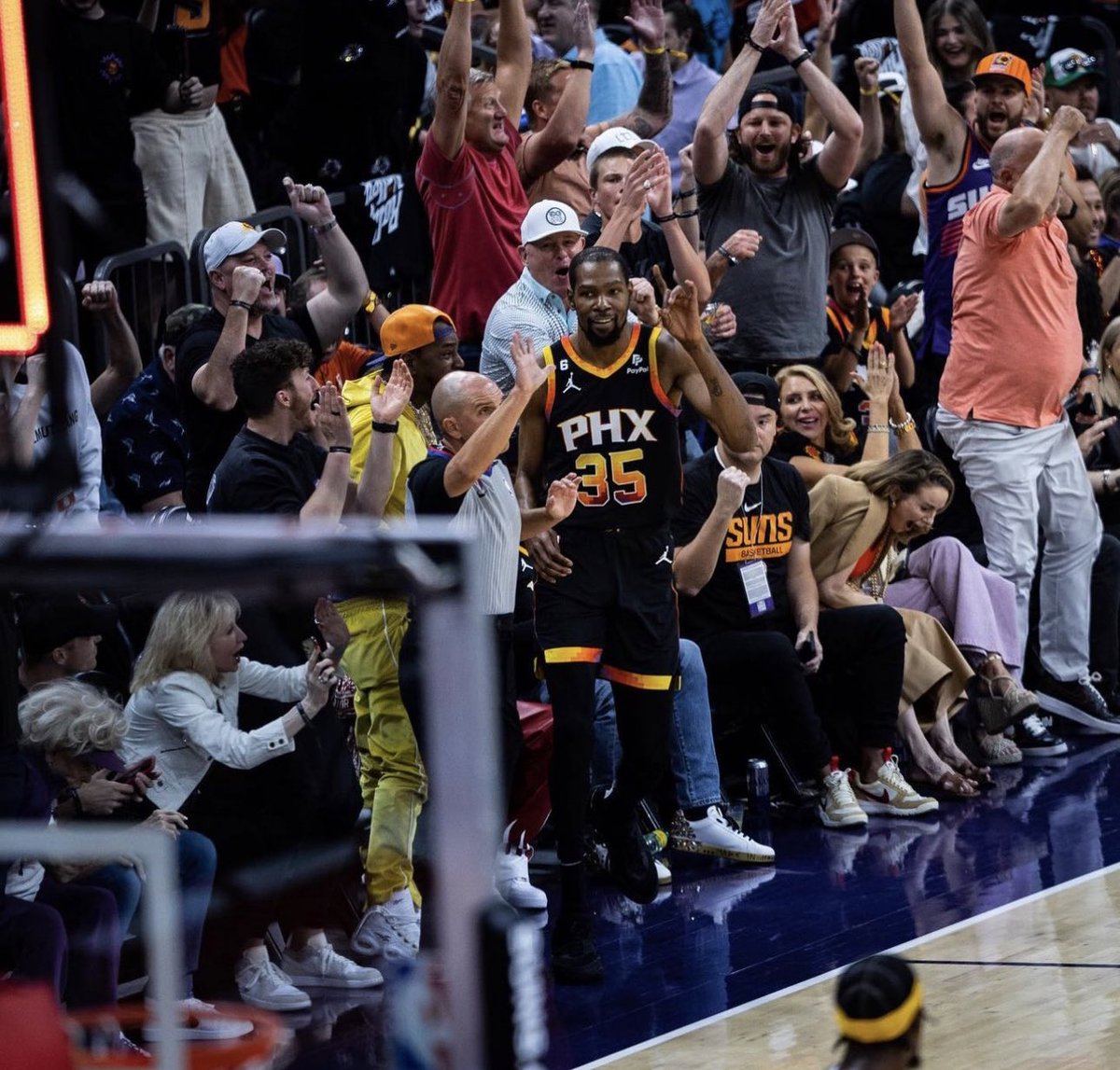 We all knew they couldn’t beat LeBron without you, 35. 

Just like in 17 and 18…