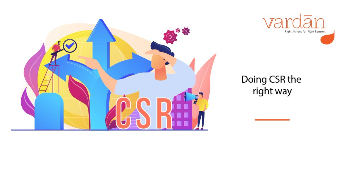 VardaanCSR's tweet image. What you need to know about the various parameters that are part of the #CSR mandate. Read more: buff.ly/2Nxq2rS #SocialResponsibility #CSRTips #Vardaanblog