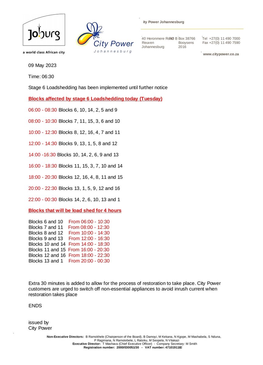 @CityPowerJhb tweet media