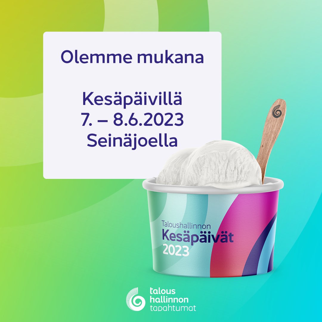 Kuukauden kuluttua tavataan pääsee kootusti tapaamaan suuren joukon nykyisiä, tulevia ja entisiä asiakkaita ja kumppaneita. Ja vieläpä kotikentällämme😊👍

Olemme mukana. Oletko sinä?
#talkesä #taloushallintoliitto #seinäjoki #tilitoimisto #oleritari @taloushallinto