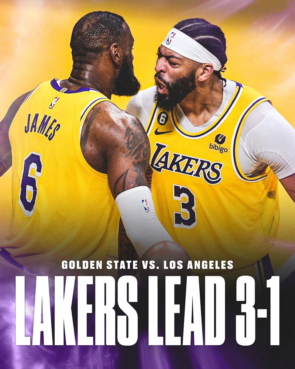 THE LAKERS ARE ONE WIN AWAY FROM THE WESTERN CONFERENCE FINALS ✨