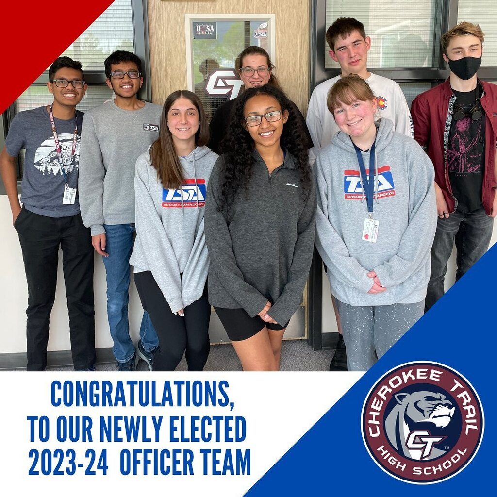 _CTTSA's tweet image. Congrats to the newly elected officer team for the 23-24 school year. We look forward to the next year! #coloradotsa #technologystudentassociation #womeninstem #engineeringtechnology instagr.am/p/CsAkHLxMrmO/