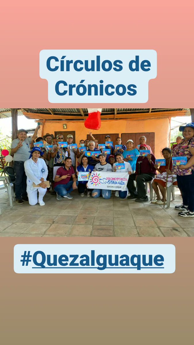 #MayoVivaSandino 
Cuidar a nuestros Adultos mayores,  es parte de nuestro Modelo de #SaludEnFamiliaYComunidad 

Encuentro con Adultos mayores *Círculo de Crónicos* en comunidad Las Mercedes #Quezalguaque 
#LeónRevolución 
#SilaisLeón