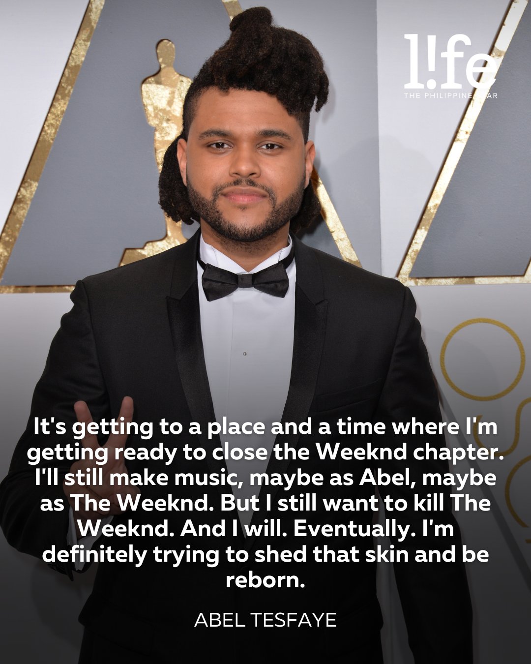 Singer The Weeknd wants to kill his stage name to be reborn