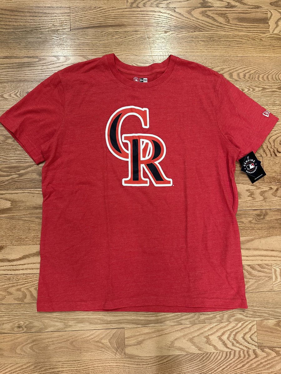 LoveTheRox's tweet photo. Who wants a brand-new Rockies shirt? This giveaway is easy: simply like or RT &amp; tell me which one you’d prefer:
Gray t-shirt (men’s XL)
Red t-shirt (men’s XL)
Purple tank (women’s L)
Small pet jersey (fits 8-12 lbs)

Four winners chosen randomly on Thursday 💜 https://t.co/pIFbwKTsfm