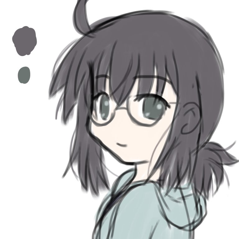 rapi_alice's tweet photo. 寝癖さんだけで���まってたのでアホ毛さんの供養 https://t.co/AHwIKWm55w